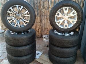 18 ford rims and tyres