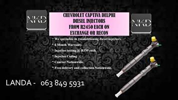 CHEVROLET DIESEL FUEL INJECTORS FOR SALE NEW ON EXCHANGE