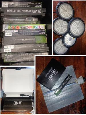 Complete indoor grow/horticulture equipment - bulk sale