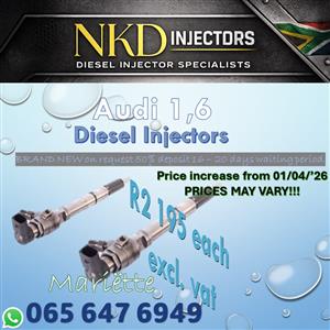 Diesel Injectors Audi 1.6