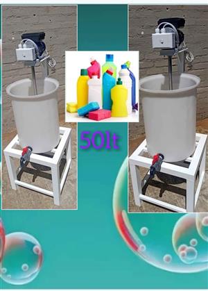 50lt DETERGENT MIXING MACHINES,INCLUDING FORMULATION BOOKLETn]