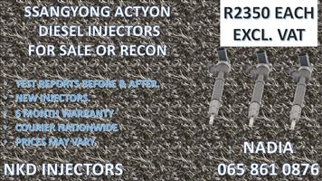  DIESEL INJECTORS FOR SALE FOR SSANGYONG ACTYON