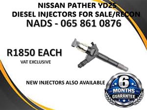NISSAN PPATHFINDER DIESEL INJECTORS FOR SALE / RECON WITH WARRANTY DESPATCH