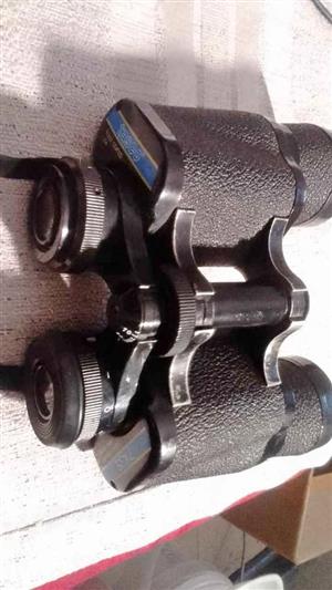 1970s tasco fully coated 304 (7×35) Vintage Binoculars|Hong Kong (86003)
