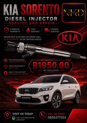 Service_Your_KIA_Sorento_Diesel_Injectors_NKD