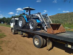 Landini 5-H110 Plat RPS met sigma laairaaf en Bucket