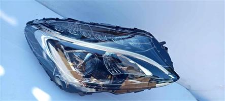 Mercedes Benz W205 Single xenon headlight