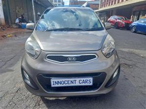 2012 KIA PICANTO 1.2 PETROL MANUAL TRANSMISSION, GREY COLOUR