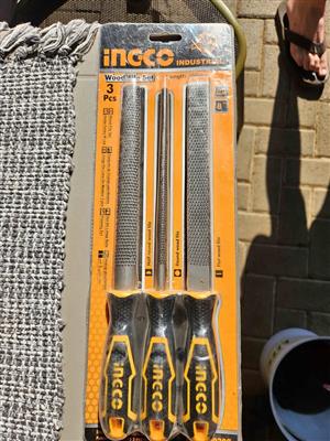 Inc-co  industrial  wood file set