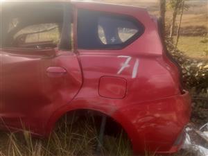 Datsun go bumper 