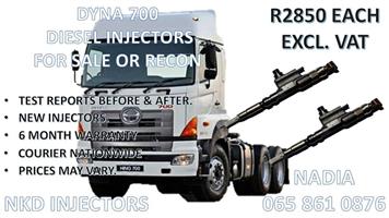DYNA 700 DIESEL INJECTORS FOR SALE OR RECON