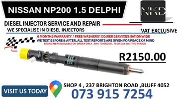 Nissan NP200 1.5L Diesel Injectors 
