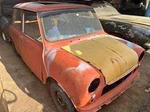 Mini Van den Plas Project  Non-runner (no engine or gearbox) No Registration Documents
