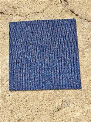 New Blue Rubber Underneath Carpet tiles
