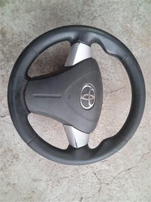 Toyota Etios Sprint XS Steering Wheel & Airbag