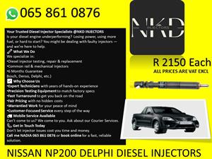 NP200 NISSAN DIESEL INJECTORS FOR SALE 