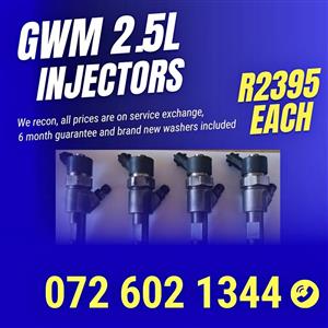 GWM 2.5L diesel injectors for sale