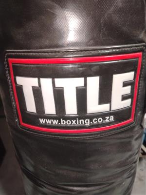 Title Boxing bag