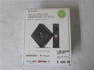 Android TV Box Ematic 4KUltra HD - C033057795-1