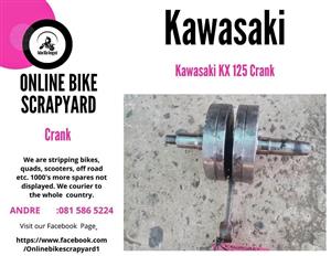 Kawasaki KX 125 crank.
