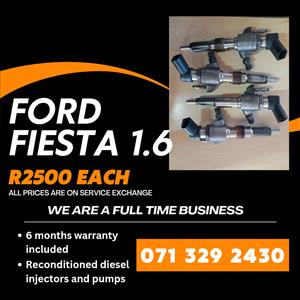 FORD FIESTA 1.6 INJECTORS FOR SALE WITH WARRANTY 