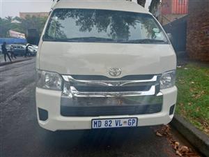 2010 Toyota QUANTUM 2.5 D4D G. L 14 SEATER, MANUAL, WHITE,  228000kms Reverse Camera