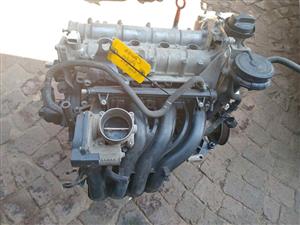 VW cross polo Eng code BTS 9N 1.6 complete engine complete engine still running good for sale