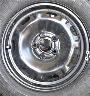 Polo vivo 14 inch steel rims new