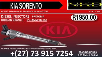 Kia Sorento Diesel Fuel Injectors On Recondition 