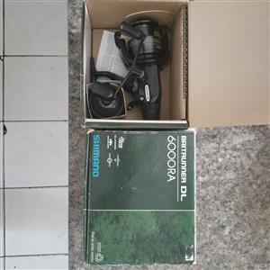Two Shimano DL 6000RA Bait Runner Reels