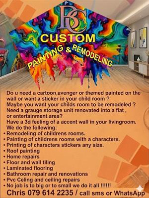 BC Custom Painting and Remodeling 