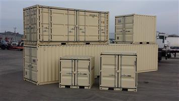 10FT, 20FT & 40FT Containers Available for Sale and Hire.
