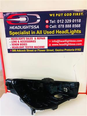 Audi A4 B9 right side LED headlight replacement housing 