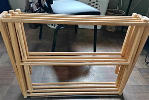 WOODEN CLOTHES DRYER/ HORSE