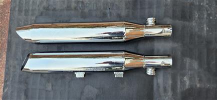 Harley Davidson Sportster Exhaust Tail Pipes   