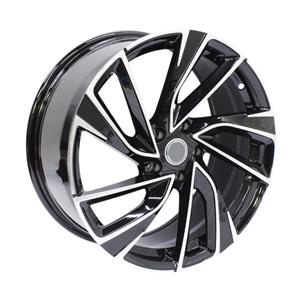 18″ GR8391 5/112 Black Machine Face Alloy Wheels