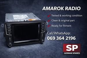 AMAROK RADIO AVAILABLE FOR SALE 