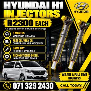 HYUNDAI H1 INJECTORS FOR SALE WITH WARRANTY INCLUDED 