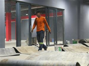 Second hand conveyor belt for flooring