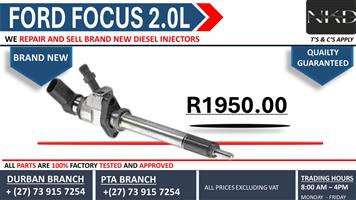 Ford Focus 2.0L Diesel Injectors 
