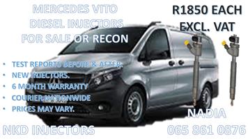 DIESEL INJECTORS FOR SALE FOR MERCEDES VITO
