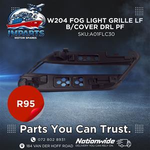W204 Fog Light Grille LF