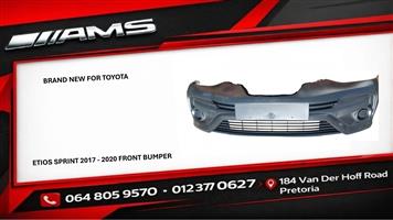 NEW TOYOTA ETIOS SPRINT 2017–2020 FRONT BUMPER