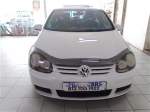 2006 VW Golf 5 2.0 FSI  White color Manual, Petrol 156000km 