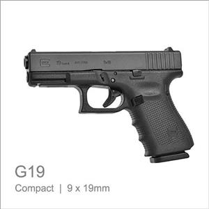 Glock 19 Gen 3 with laser.