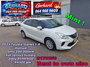 2022 Totota  Satrlite 1.4