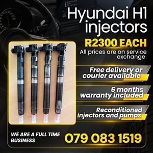 HYUNDAI H1 INJECTORS FOR SALE WITH WARRANTY 