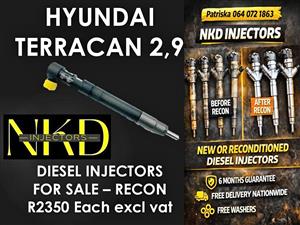 TERRACAN 2.9 -HIGH QUAILTY DIESEL INJECTORS AVAILABLE 