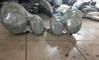 Mercedes Benz E230 headlights