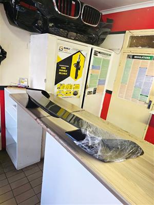 JAGUAR XF CARBON FIBER TRUNK SPOILER OEM FOR SALE.